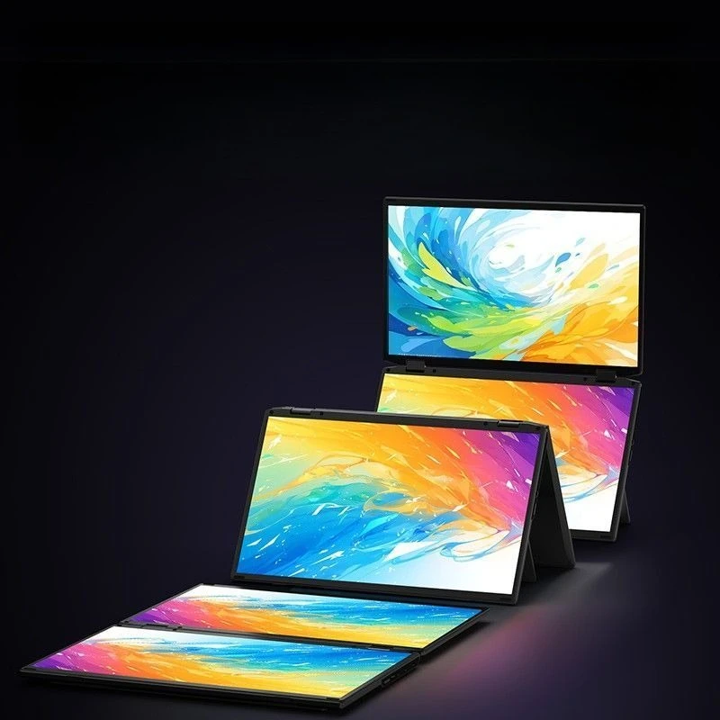 HBOB portable monitor notebook ps5 computer expansion mobile phone external dual screen sub-folding screen
HBOB portable monitor notebook ps5 computer expansion mobile phone external dual screen sub-folding screen