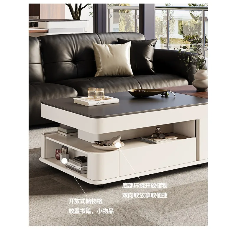Coffee table living room household retractable modern simple small apartment 2025 new movable lifting solid wood coffee table
Coffee table living room household retractable modern simple small apartment 2025 new movable lifting solid wood coffee table