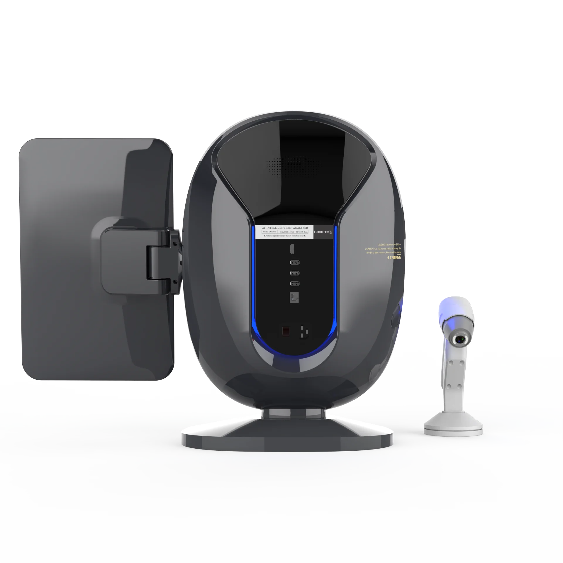 Newest K57 3D Skin Diagnosis System 36 Million Pixels Facial Analysis Machine Skin Moisture Detection Analyzer Salon Use Device
Newest K57 3D Skin Diagnosis System 36 Million Pixels Facial Analysis Machine Skin Moisture Detection Analyzer Salon Use Device