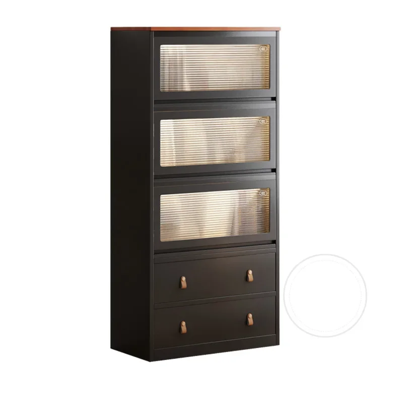 Bucket cabinet, sofa side floor-to-ceiling French narrow living room bookcase, retro display storage
Bucket cabinet, sofa side floor-to-ceiling French narrow living room bookcase, retro display storage