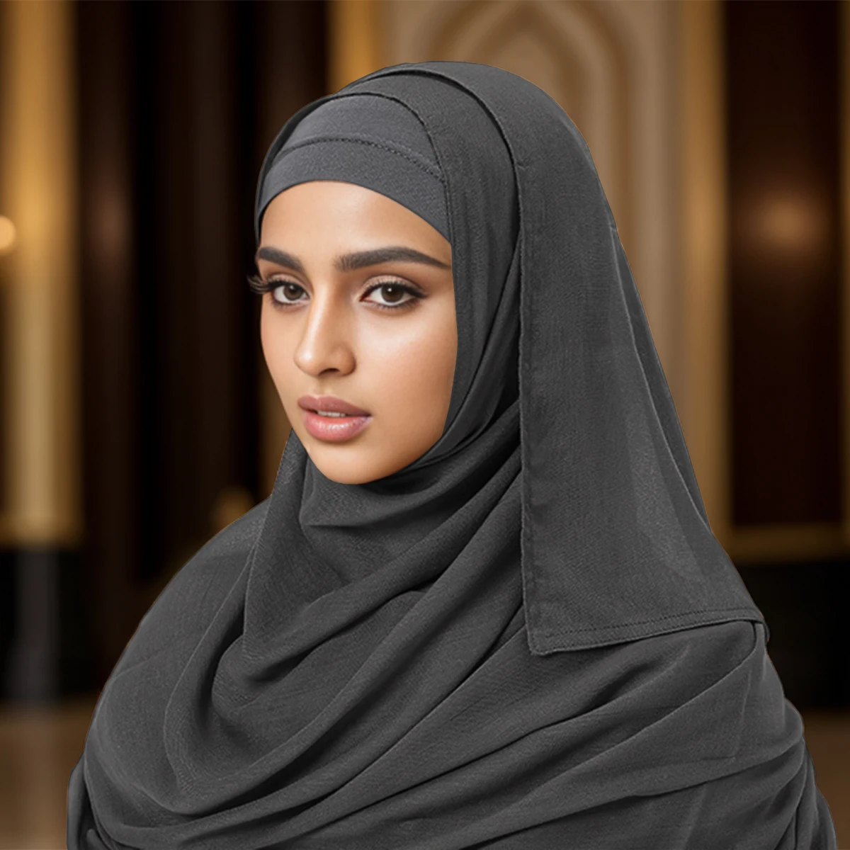Hijab Set With Underscarf cap 2 Pcs Set Hijab With Matching Color Jersey Inner Cap Muslim Women Headscarf Shawl Arabic Turban
Hijab Set With Underscarf cap 2 Pcs Set Hijab With Matching Color Jersey Inner Cap Muslim Women Headscarf Shawl Arabic Turban