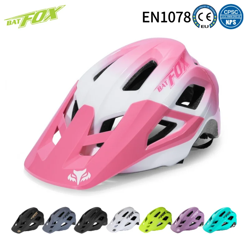 BATFOX Cycling Helmet High quality Light Outdoor sports Mountain Bike Riding Safety Hat Men Women Off-road MTB Bicycle Helmets
BATFOX Cycling Helmet High quality Light Outdoor sports Mountain Bike Riding Safety Hat Men Women Off-road MTB Bicycle Helmets