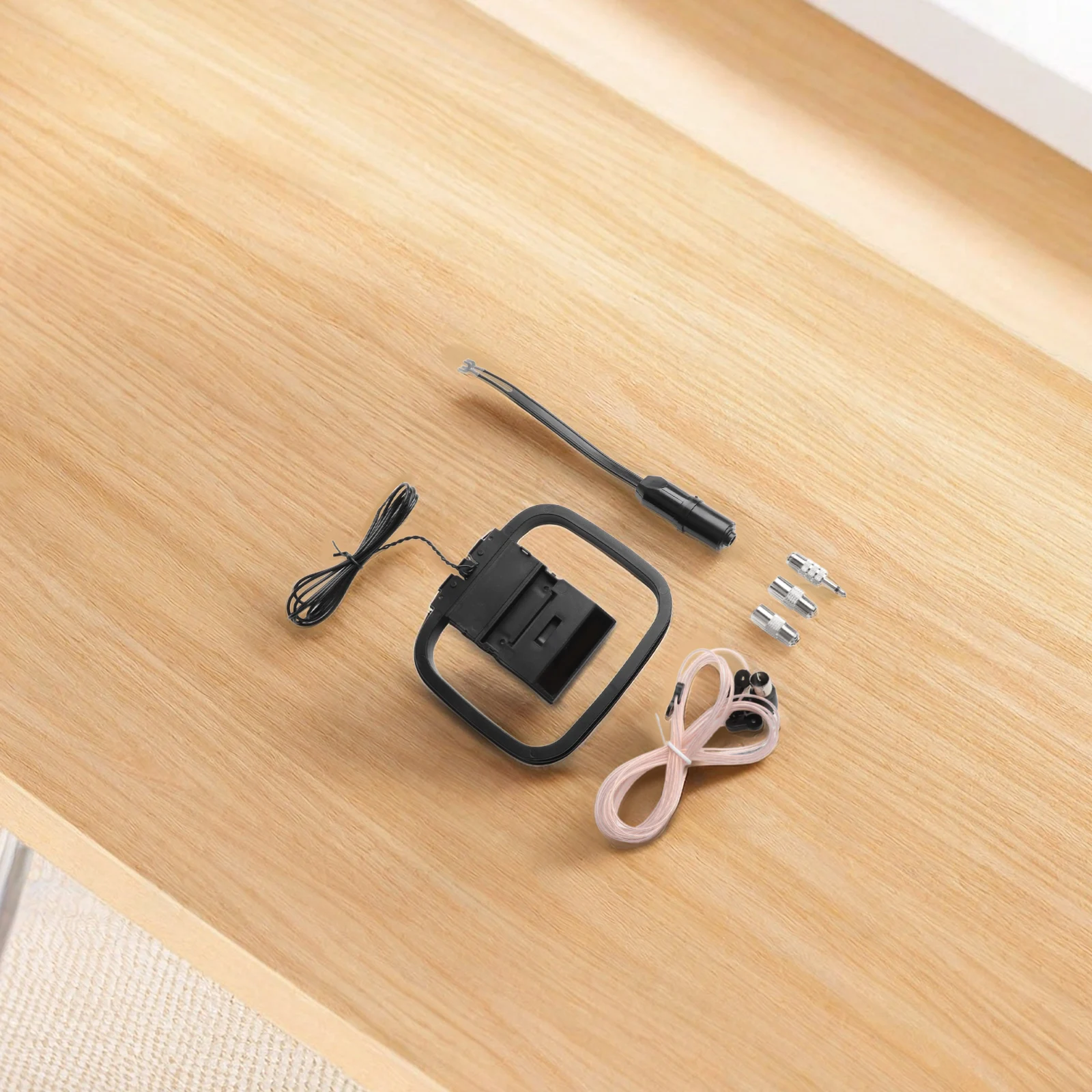Indoor Stereo Receiver AM FM Loop Antenna Easy Installation FM Antennas Indoor Stereo Receiver Package Content Package Content
Indoor Stereo Receiver AM FM Loop Antenna Easy Installation FM Antennas Indoor Stereo Receiver Package Content Package Content