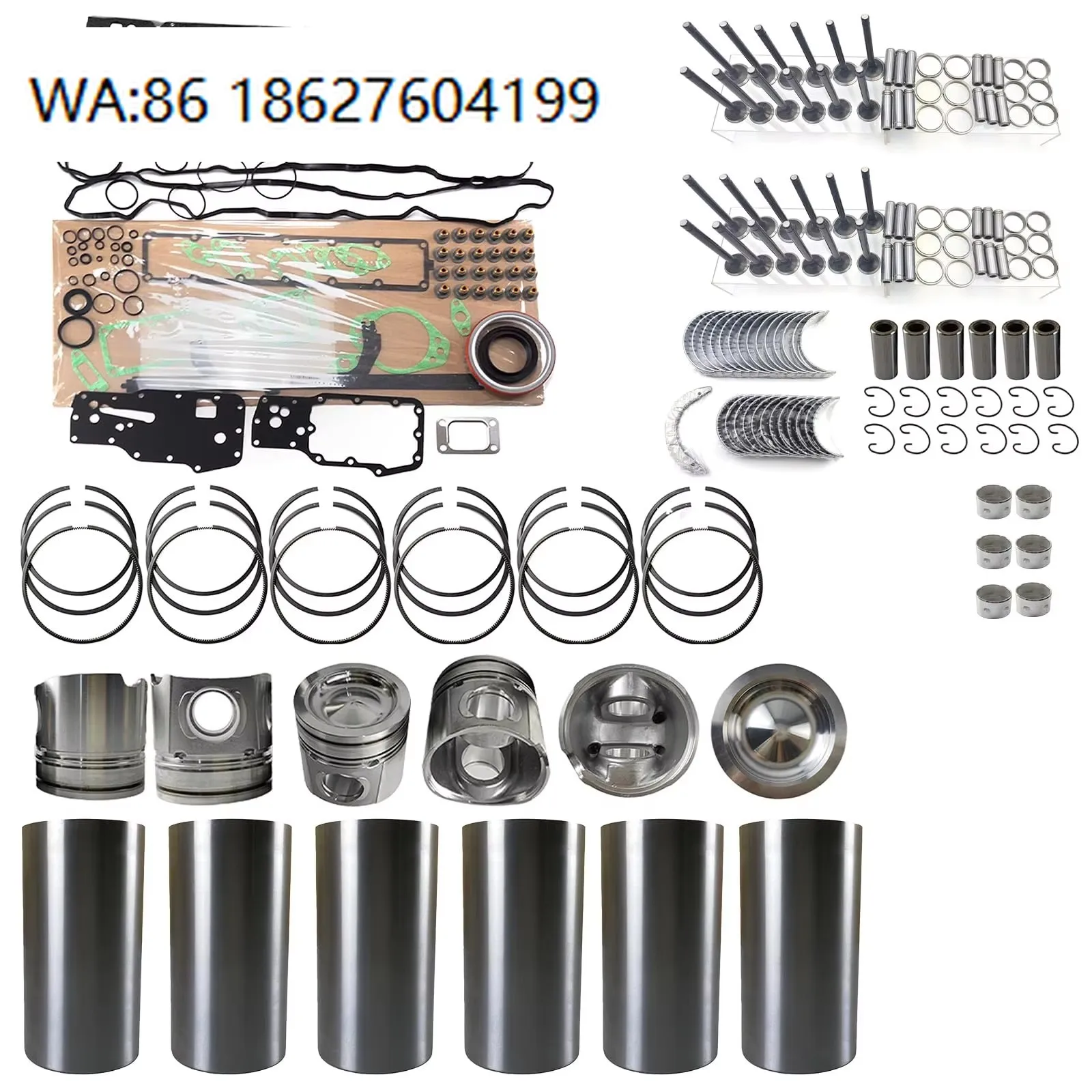 DX225 DX300 Excavator Engine Cylinder Gasket Kit Construction Machinery Accessories Customizable
DX225 DX300 Excavator Engine Cylinder Gasket Kit Construction Machinery Accessories Customizable