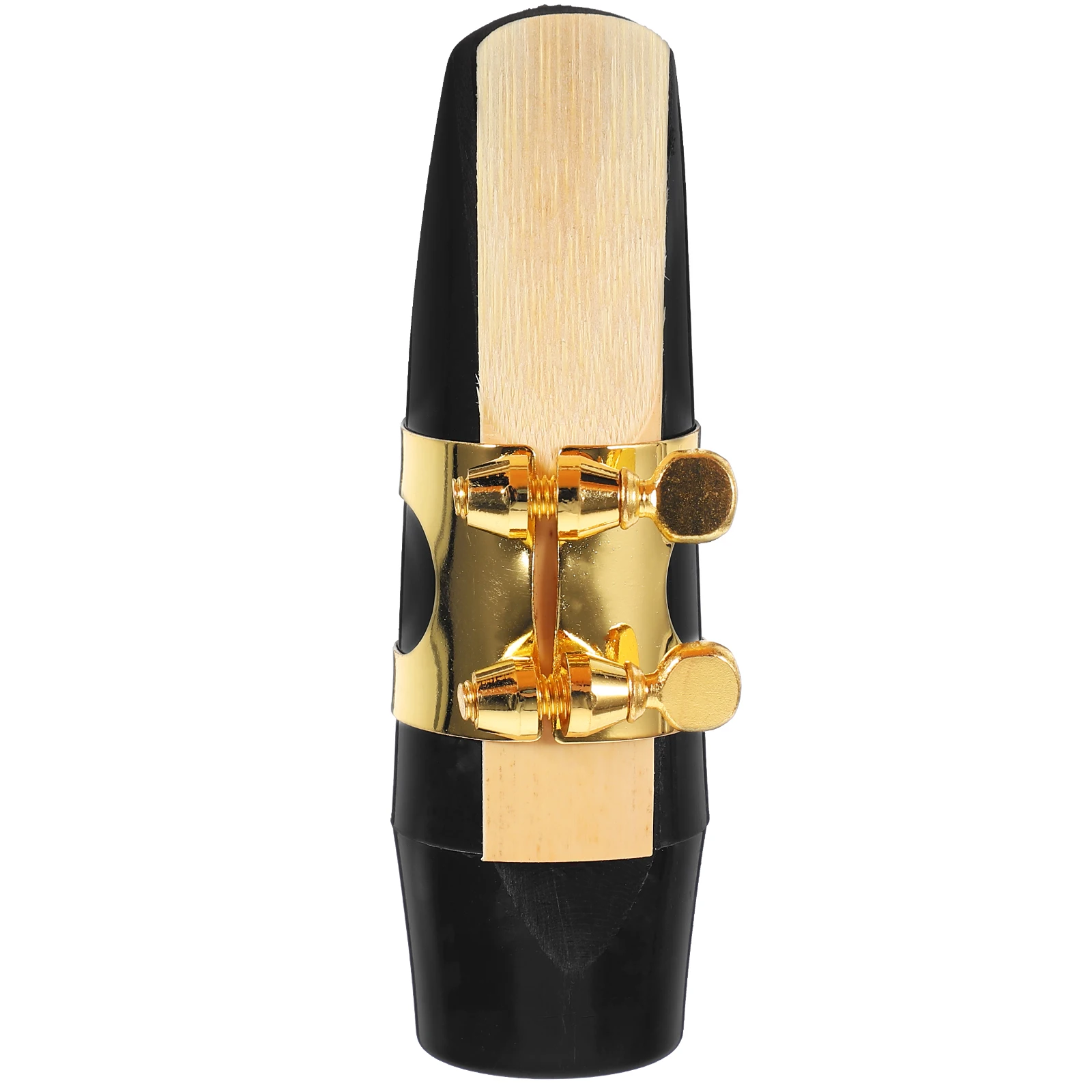 Alto Saxophone Mouthpiece Black Golden Plastic Metal Reed 2.5 Strength Replacement for Alto Sax Spout Cover Parts
Alto Saxophone Mouthpiece Black Golden Plastic Metal Reed 2.5 Strength Replacement for Alto Sax Spout Cover Parts