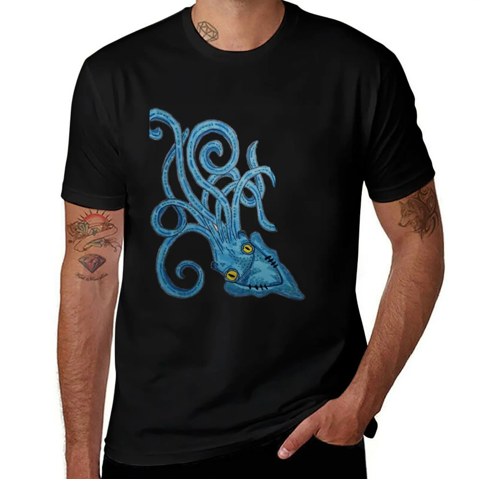 The Blue Squid of Tranquility T-Shirt man clothes custom shirt graphic shirts customs t shirts for men
The Blue Squid of Tranquility T-Shirt man clothes custom shirt graphic shirts customs t shirts for men