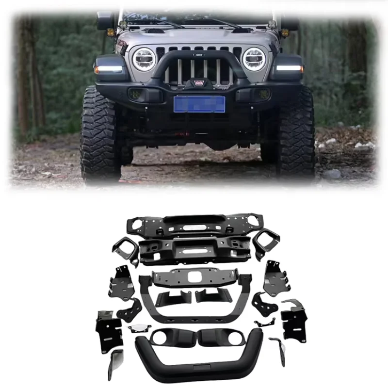 ApolloNew Style Auto Body System 4x4 Auto Accessories Front Bumper For Jeep Wrangler JL JT
ApolloNew Style Auto Body System 4x4 Auto Accessories Front Bumper For Jeep Wrangler JL JT
