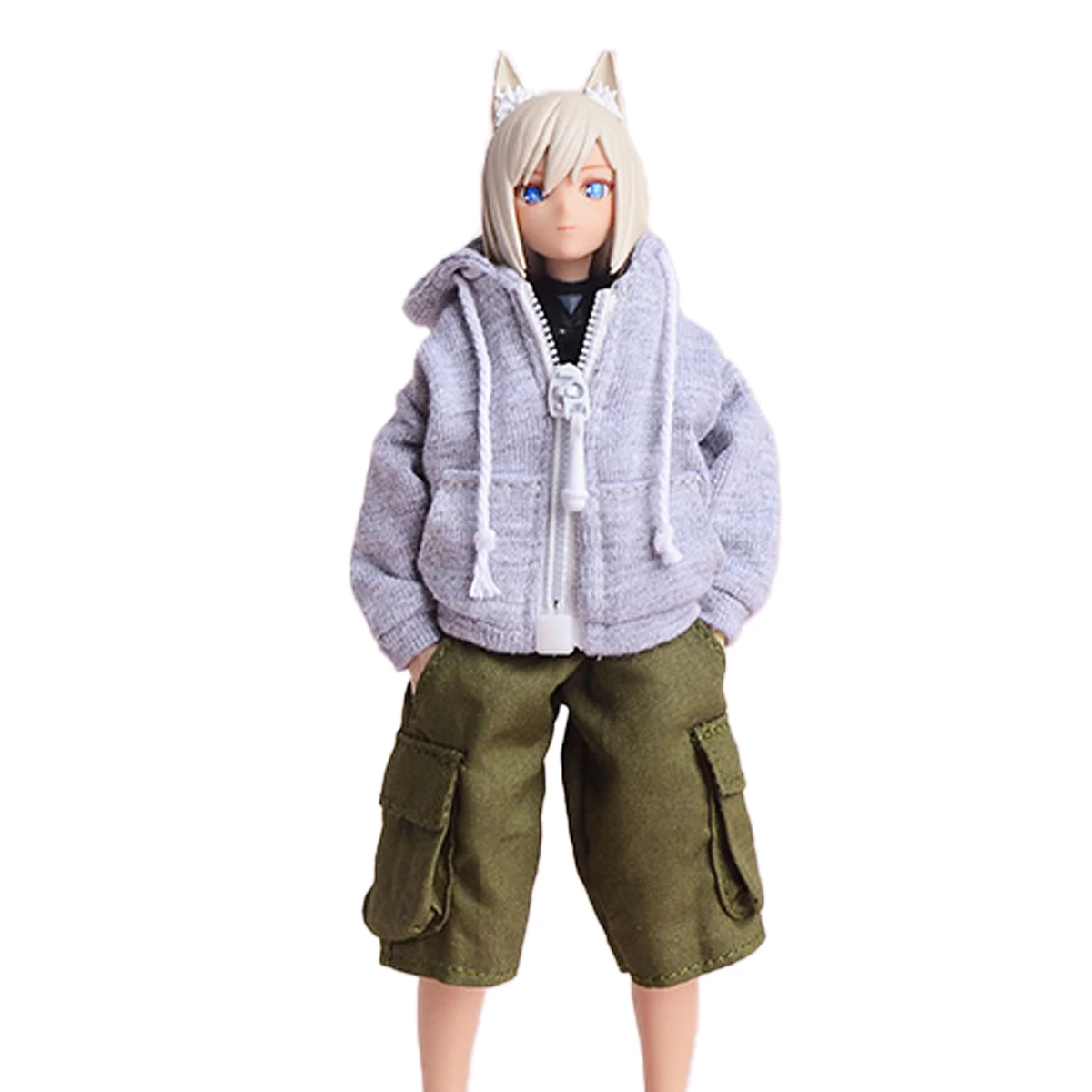 HiPlay ATStory 1/12 Zipper Hoodie Women's Tracksuit Set Figure Doll Clothes
HiPlay ATStory 1/12 Zipper Hoodie Women's Tracksuit Set Figure Doll Clothes