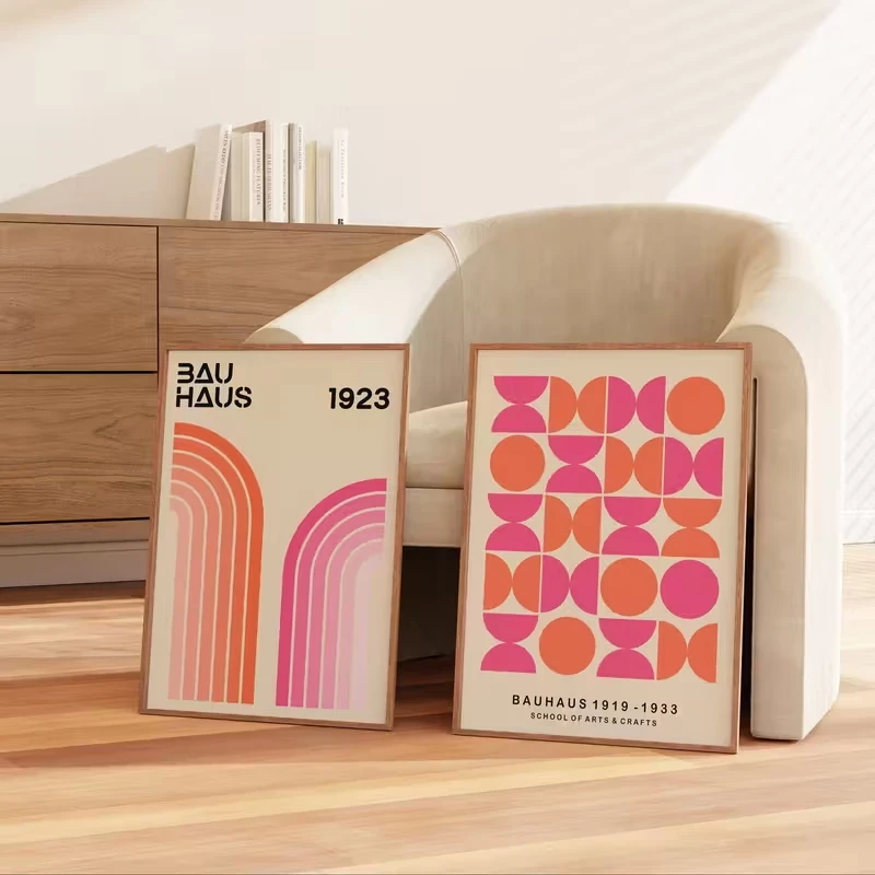 2pcs Pink and Orange Medieval Geometric Design Canvas Picture Wall Art, Modern Abstract Living Room and Bedroom Home Decoration
2pcs Pink and Orange Medieval Geometric Design Canvas Picture Wall Art, Modern Abstract Living Room and Bedroom Home Decoration