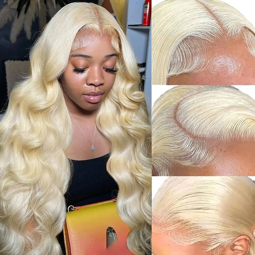 YKB 613 HD Transparent Body Wave 200 Density 13X5 Frontal Wig Preplucked For Women 13x6 Honey Blonde Lace Front Human Hair Wigs
YKB 613 HD Transparent Body Wave 200 Density 13X5 Frontal Wig Preplucked For Women 13x6 Honey Blonde Lace Front Human Hair Wigs