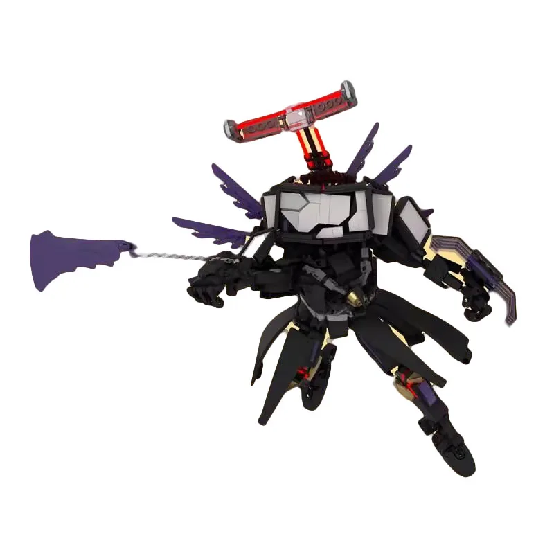 MOC new toilet man vs monitor man battle damage Titan TV man mecha assembly particle building block toy
MOC new toilet man vs monitor man battle damage Titan TV man mecha assembly particle building block toy