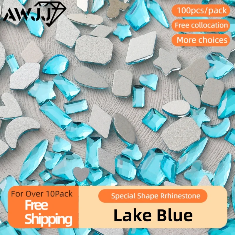 100pcs Captivating Lake Blue Nail Diamonds: A Splash of Aquatic Hue Glue-ON Nail Art Rhinestones Eco-Friendly & Safe
100pcs Captivating Lake Blue Nail Diamonds: A Splash of Aquatic Hue Glue-ON Nail Art Rhinestones Eco-Friendly & Safe