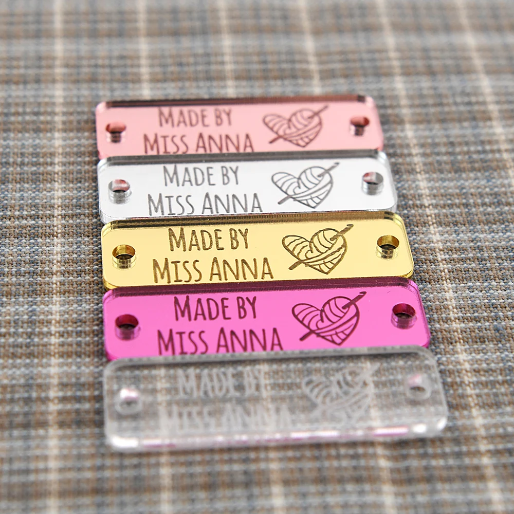 Personalized Mirror Acrylic Tags Laser Engraved 0.49"x1.50" for DIY Crafts Home Decor Apparel Gifts Custom Text Logo
Personalized Mirror Acrylic Tags Laser Engraved 0.49"x1.50" for DIY Crafts Home Decor Apparel Gifts Custom Text Logo