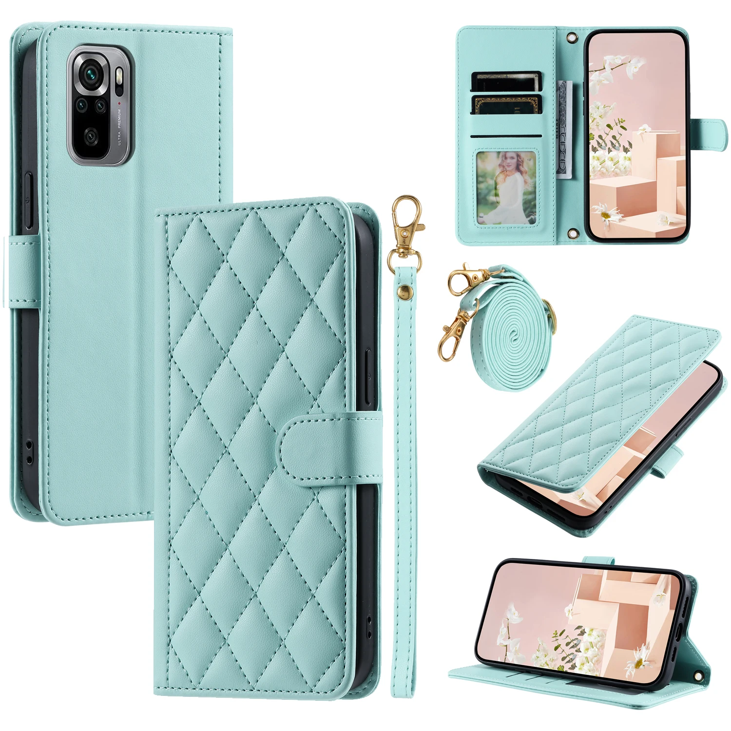 For Xiaomi POCO M5S 4G Phone Case Crossbody Back Long Lanyard Silicone Protective Case Flip Leather Case
For Xiaomi POCO M5S 4G Phone Case Crossbody Back Long Lanyard Silicone Protective Case Flip Leather Case