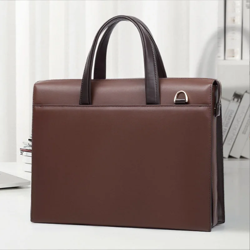 New luxury handbag men's leather anti-theft password lock men's computer briefcase multifunctional business men's bag
New luxury handbag men's leather anti-theft password lock men's computer briefcase multifunctional business men's bag