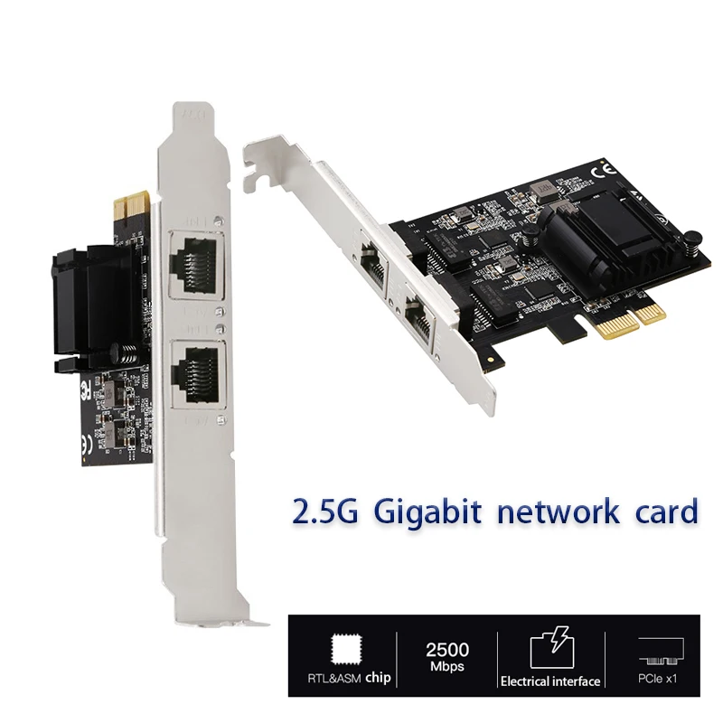 Игровая карта Fast Ethernet PCIE Гигабитная сетевая карта 2500 Мбит/с PCIE к Ethernet Lan Card Сетевой адаптер PCI Express 10/100/1000 Мбит/с
Игровая карта Fast Ethernet PCIE Гигабитная сетевая карта 2500 Мбит/с PCIE к Ethernet Lan Card Сетевой адаптер PCI Express 10/100/1000 Мбит/с