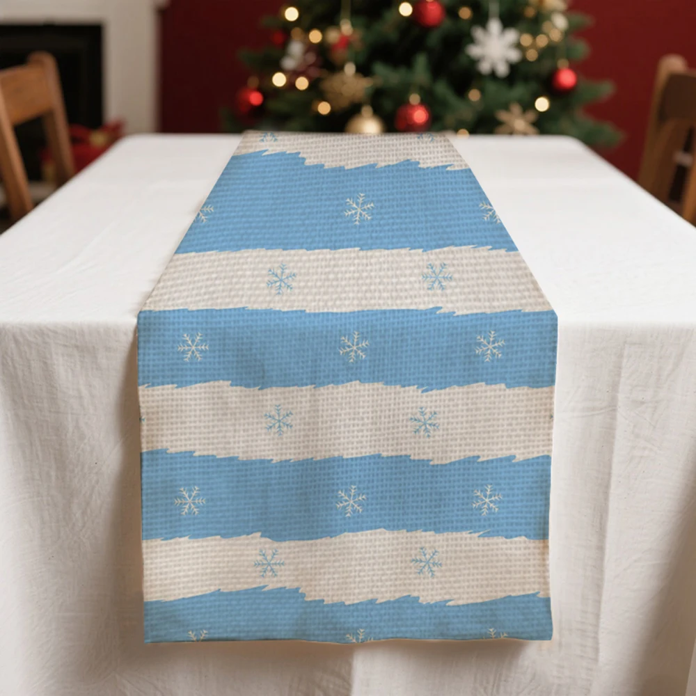 Christmas table runners winter Table decoration and accessories for Festival home decor party tablecloth
Christmas table runners winter Table decoration and accessories for Festival home decor party tablecloth