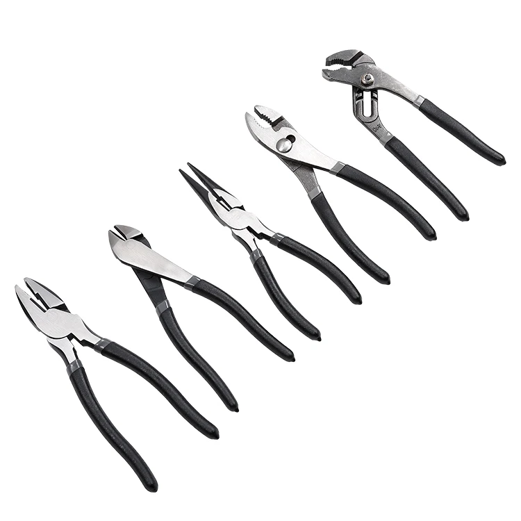 5-Piece CRV Steel Pliers Set Polished Finish with Durable Nylon Case for DIY Cutting Applications OEM Customizable
5-Piece CRV Steel Pliers Set Polished Finish with Durable Nylon Case for DIY Cutting Applications OEM Customizable