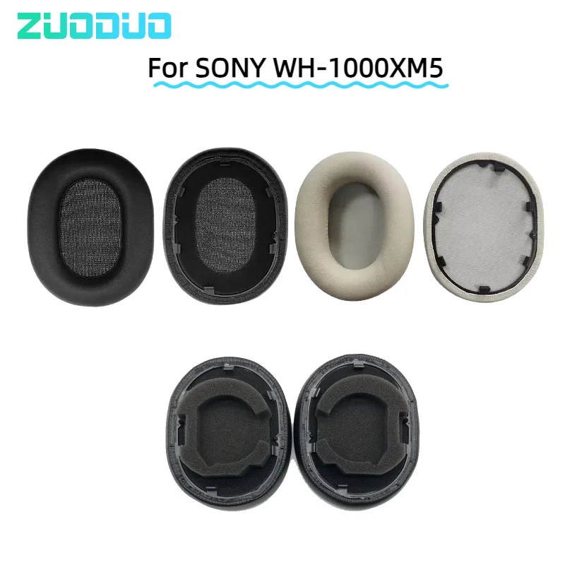 Ear pads for Sony WH-1000XM5 headphones Headset Earpads Cover Cups Protein skin memory sponge Leather Sleeve Cooling Gel Earmuff
Ear pads for Sony WH-1000XM5 headphones Headset Earpads Cover Cups Protein skin memory sponge Leather Sleeve Cooling Gel Earmuff