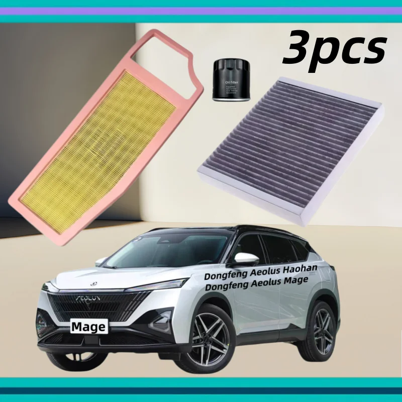 3pcs/For Dongfeng Aeolus Haohan /Aeolus Mage/ Aeolus Mage DH-i Oil Filter, Air Filter, Cabin Air Filter/Auto Parts
3pcs/For Dongfeng Aeolus Haohan /Aeolus Mage/ Aeolus Mage DH-i Oil Filter, Air Filter, Cabin Air Filter/Auto Parts