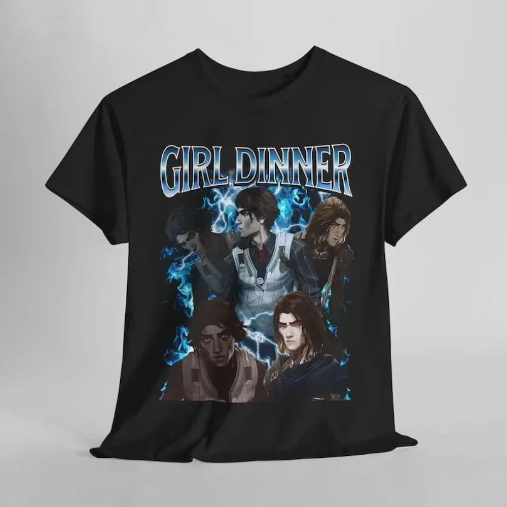 2025 Summer Victor Arcane Anime T-shirt Japanese anime printed Men's Harajuku T-shirt 100% cotton men's short-sleeved top
2025 Summer Victor Arcane Anime T-shirt Japanese anime printed Men's Harajuku T-shirt 100% cotton men's short-sleeved top