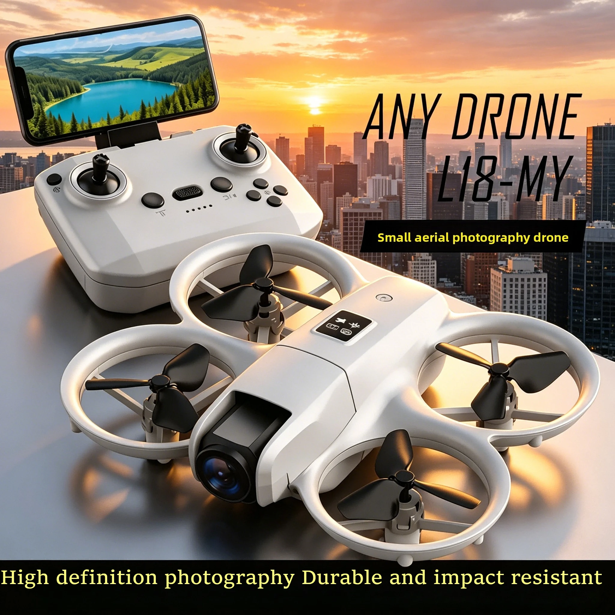 2026 New Mini HD Professional Aerial Drone with Camera Height Maintenance Four Axis Aircraft Mini Remote Controlled Aircraft Toy
2026 New Mini HD Professional Aerial Drone with Camera Height Maintenance Four Axis Aircraft Mini Remote Controlled Aircraft Toy