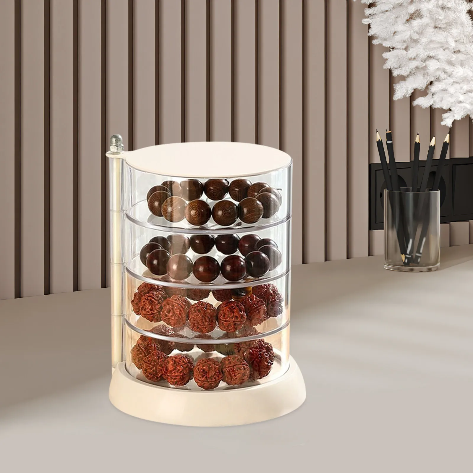 Clear 4-Layer Rotatable Jewelry Storage Box for Bracelets Necklaces Rings Earrings Organizer Display Case Dust Proof Minimalist
Clear 4-Layer Rotatable Jewelry Storage Box for Bracelets Necklaces Rings Earrings Organizer Display Case Dust Proof Minimalist