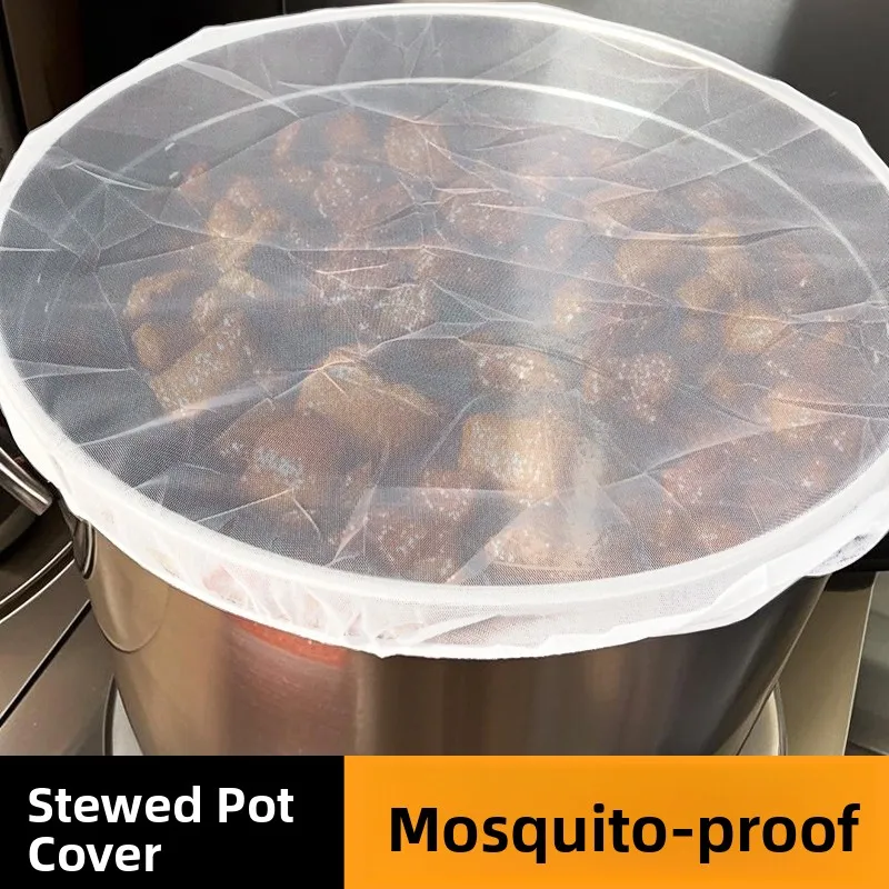 High Pot Insect Proof Fly And Mosquito Net Cover Commercial Grade Bucket Lid Vegetable Mesh Screen Dustproof Kitchen Accessory
High Pot Insect Proof Fly And Mosquito Net Cover Commercial Grade Bucket Lid Vegetable Mesh Screen Dustproof Kitchen Accessory