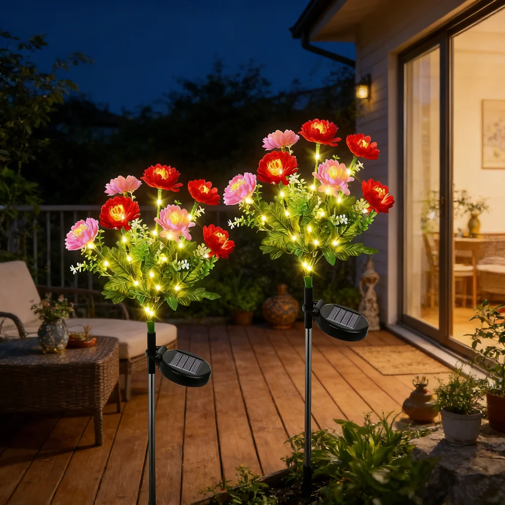 Solar Garden Light Snow Lotus Flower Lawn Lamp Solar for Yard Courtyard Patio Flower Party Lamp Wedding Lights Outdoor Lighting
Solar Garden Light Snow Lotus Flower Lawn Lamp Solar for Yard Courtyard Patio Flower Party Lamp Wedding Lights Outdoor Lighting