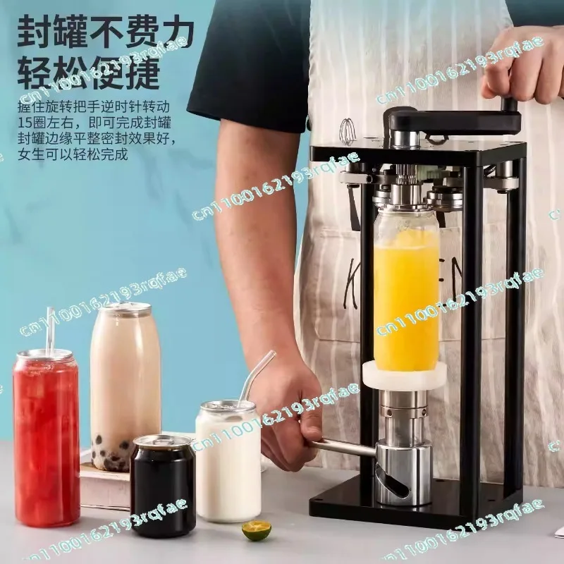 Hand-operated Can Sealer Portable Bottle Capping Machine Manual Closing Tool for Craft Beverage Home Brewing
Hand-operated Can Sealer Portable Bottle Capping Machine Manual Closing Tool for Craft Beverage Home Brewing
