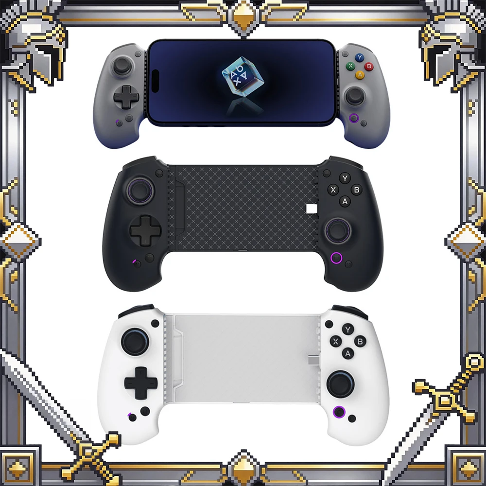 Abxylute S9 Stretch Game Controller Android IOS Type-C Bluetooth Mobile Phone Gamepad For Delta Action Path Of Exile 2 Gamer
Abxylute S9 Stretch Game Controller Android IOS Type-C Bluetooth Mobile Phone Gamepad For Delta Action Path Of Exile 2 Gamer
