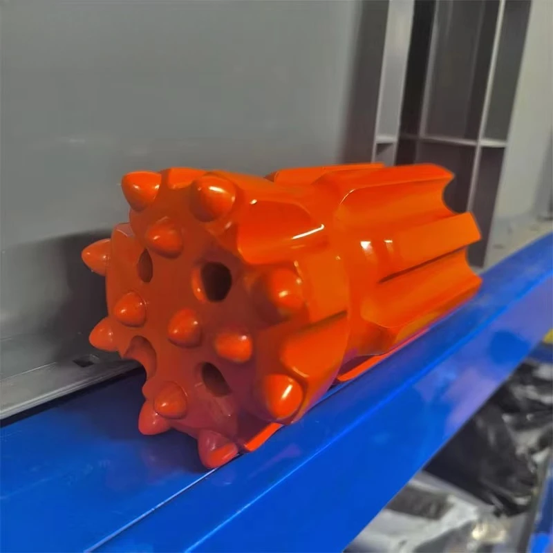 OEM T45 13 Button 76mm Conical Threaded Joint Bit for Rock Drill Montabert
OEM T45 13 Button 76mm Conical Threaded Joint Bit for Rock Drill Montabert