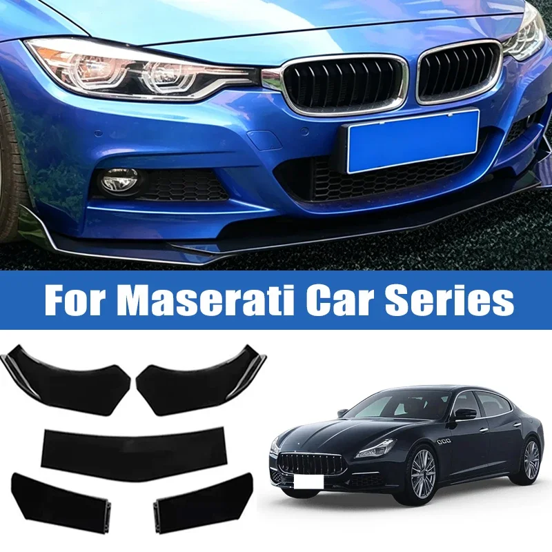5Pcs Car Front Bumper Separator Bumper Lip Body Kit Duck Lip Separator For Maserati Ghibli Levante Quattroporte MC20
5Pcs Car Front Bumper Separator Bumper Lip Body Kit Duck Lip Separator For Maserati Ghibli Levante Quattroporte MC20