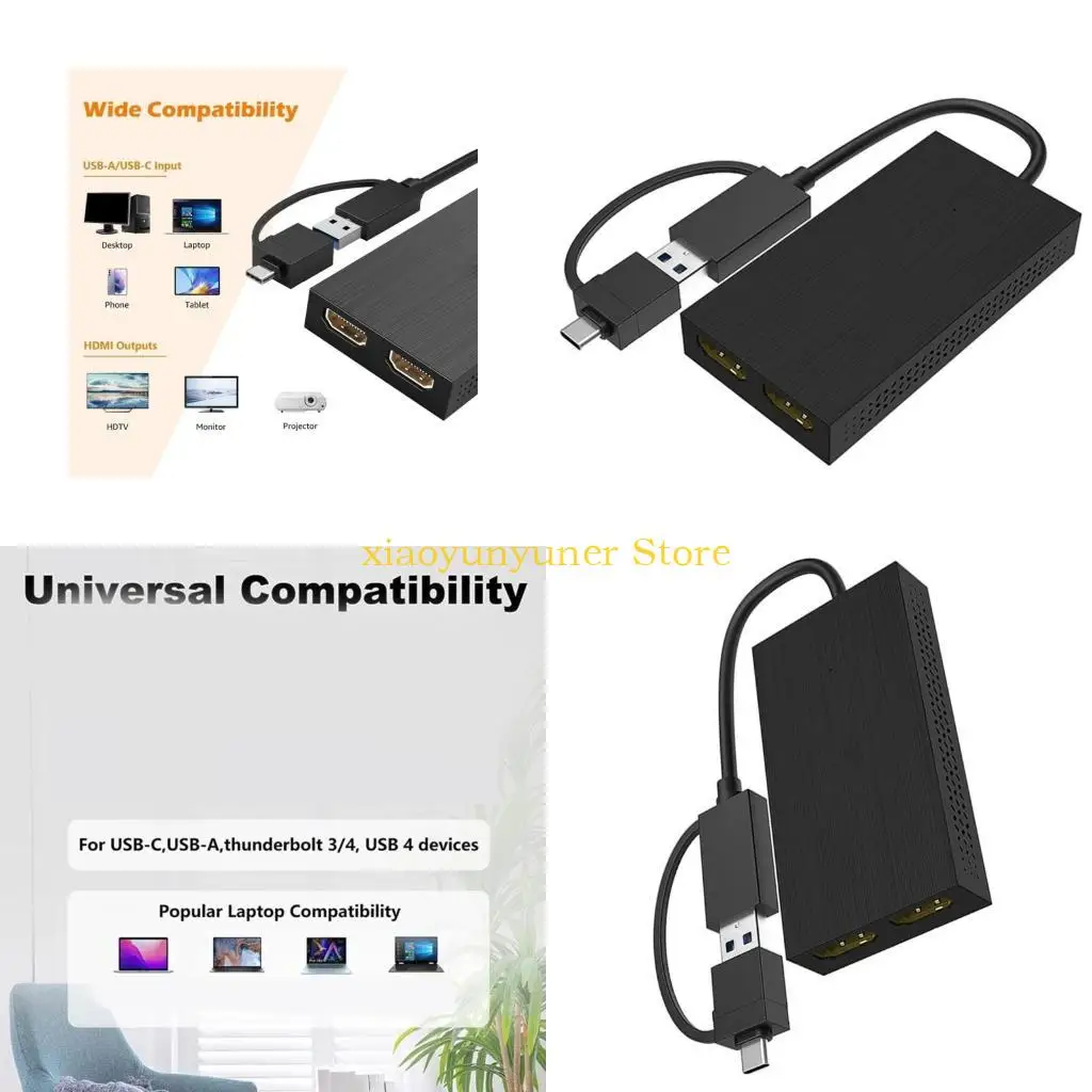 P9JB USB TypeC to Double Converter Upgrades Your Computer Visual Experience
P9JB USB TypeC to Double Converter Upgrades Your Computer Visual Experience