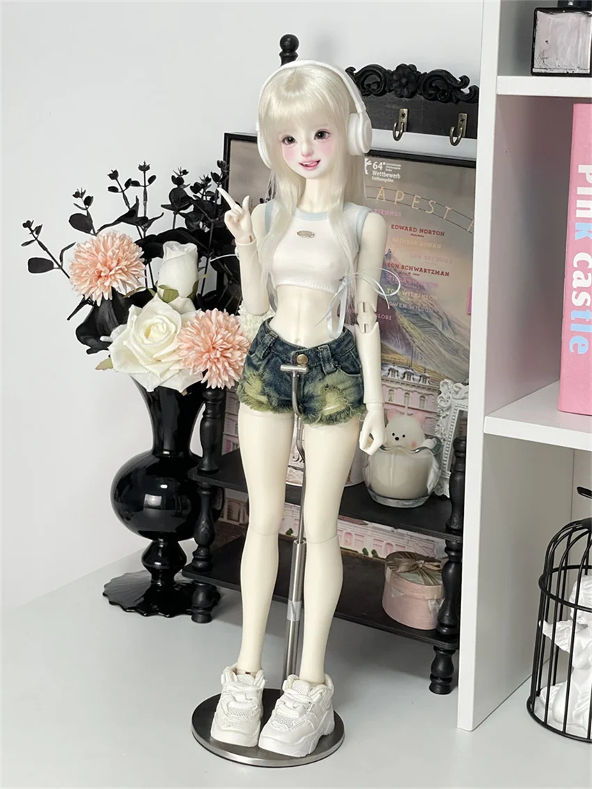 SD16 1/3 1/4 BJD Doll Clothes Girls Toys Girls Daily Casual Denim Blue Shorts Elegant Cute White Gifts Doll Accessories
SD16 1/3 1/4 BJD Doll Clothes Girls Toys Girls Daily Casual Denim Blue Shorts Elegant Cute White Gifts Doll Accessories