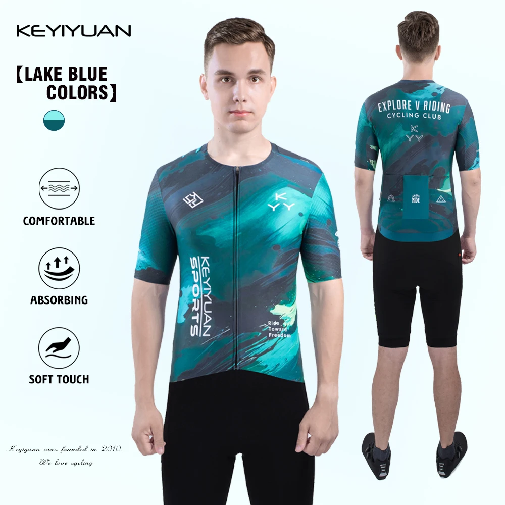 KEYIYUAN новая конкурентоспособная мужская велосипедная куртка с короткими рукавами, дышащий и быстросохнущий дорожный велосипедный костюм
KEYIYUAN новая конкурентоспособная мужская велосипедная куртка с короткими рукавами, дышащий и быстросохнущий дорожный велосипедный костюм