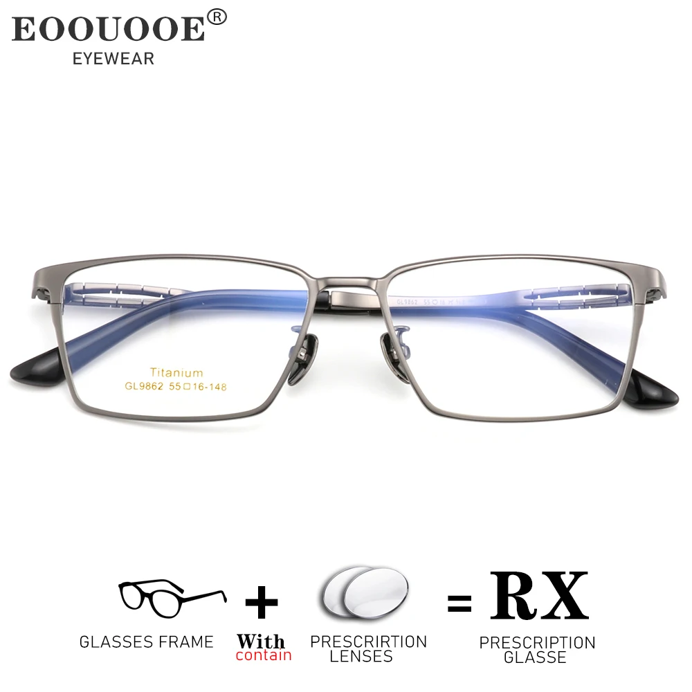 Men Optical Pure Titanium Eyeglasses Daily Office Prescription Glasses Lenses Myopia Hyperopia Progressive Eyewear Single Vision
Men Optical Pure Titanium Eyeglasses Daily Office Prescription Glasses Lenses Myopia Hyperopia Progressive Eyewear Single Vision