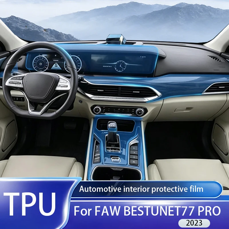 Fit for FAW BESTUNE T77 PRO 2023 Clear TPU PPF GPS Nav Panel Center Console Anti Scratch Interior Protect Accessory Sticke
Fit for FAW BESTUNE T77 PRO 2023 Clear TPU PPF GPS Nav Panel Center Console Anti Scratch Interior Protect Accessory Sticke