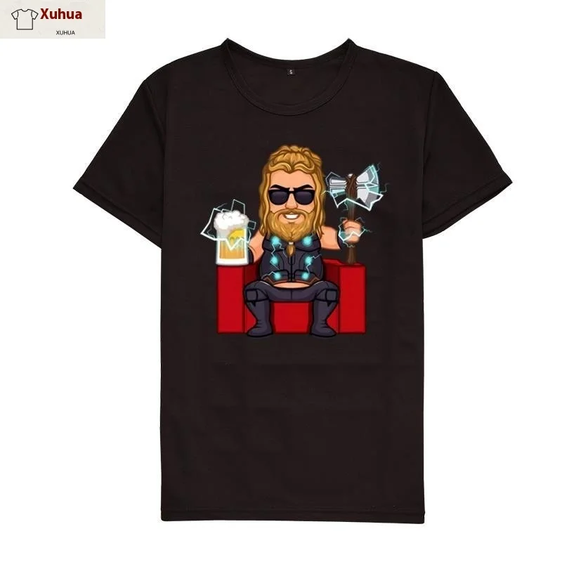 T-Shirt Surrounding Avengers Alliance Surrounding Thor Joint Short Sleeve Men And Women Trendy Brand Half Sleeve Top Summer Gift
T-Shirt Surrounding Avengers Alliance Surrounding Thor Joint Short Sleeve Men And Women Trendy Brand Half Sleeve Top Summer Gift