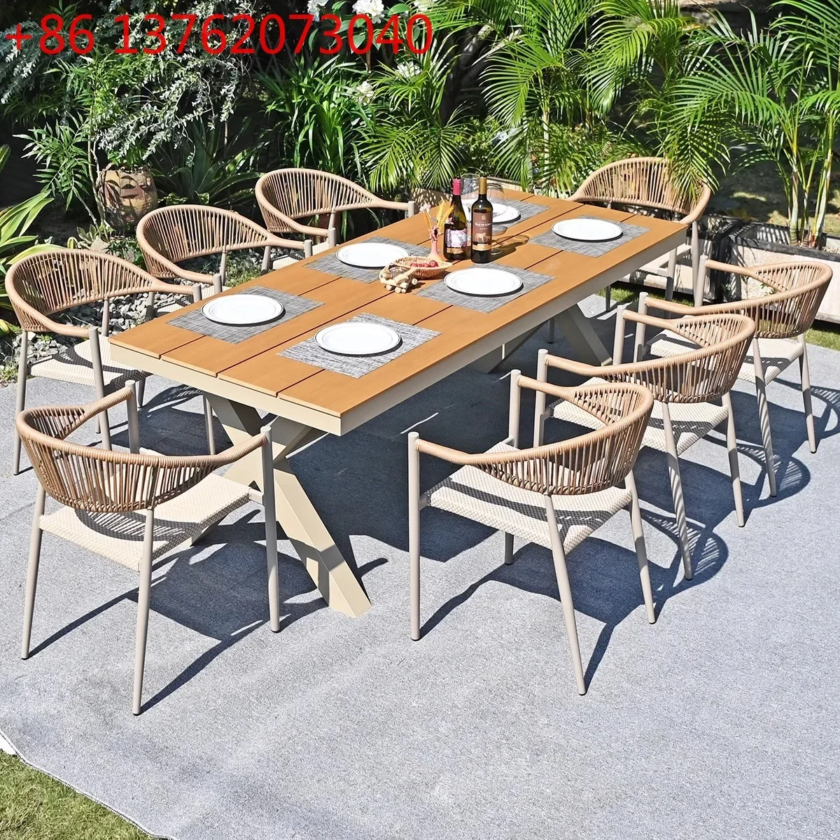 Outdoor tables and chairs courtyard villa garden open-air balcony waterproof sunscreen rattan chair
Outdoor tables and chairs courtyard villa garden open-air balcony waterproof sunscreen rattan chair