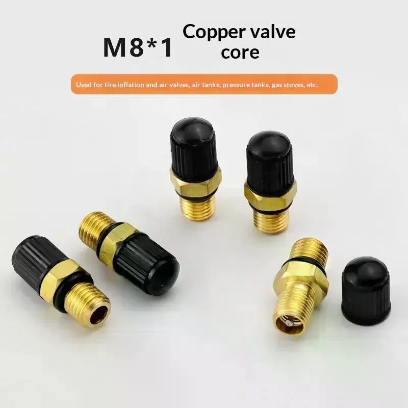 1Pcs M8x1 High-Quality Air Valves Durable Brass Tire Valve Stems For Car Motorcycle Bike Tires Caps DIY Accessories
1Pcs M8x1 High-Quality Air Valves Durable Brass Tire Valve Stems For Car Motorcycle Bike Tires Caps DIY Accessories