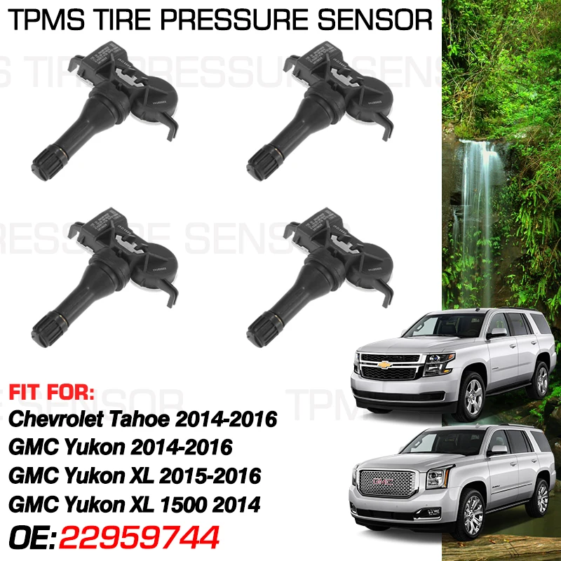 22959744 For Chevrolet Tahoe GMC Yukon GMT K2UC G 2014-2016 GMC Yukon XL 2015-2016 315MHz Tire Pressure Monitoring Sensor System
22959744 For Chevrolet Tahoe GMC Yukon GMT K2UC G 2014-2016 GMC Yukon XL 2015-2016 315MHz Tire Pressure Monitoring Sensor System