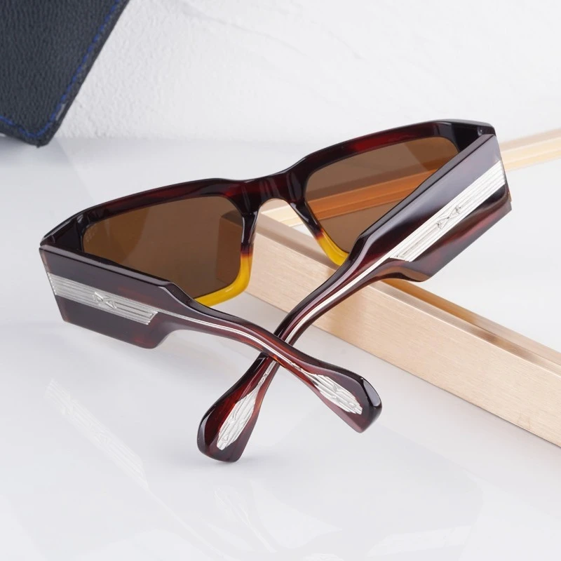 Ins Classical Thick Acetate Sunglasses Rectangle Handmade for Men Women UV400 Outdoor with Case Luxury Brand Design Top Quality
Ins Classical Thick Acetate Sunglasses Rectangle Handmade for Men Women UV400 Outdoor with Case Luxury Brand Design Top Quality