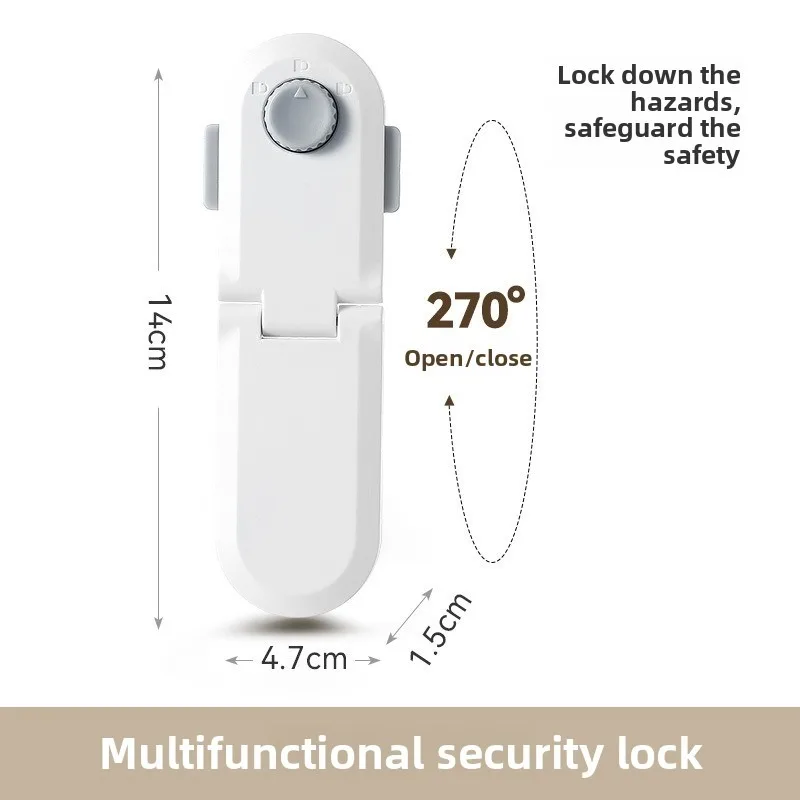 Замок для защиты детей от защемления, 1/2 шт., без БФА, пластиковый, белый, многофункциональный, для шкафов и дверей
Замок для защиты детей от защемления, 1/2 шт., без БФА, пластиковый, белый, многофункциональный, для шкафов и дверей