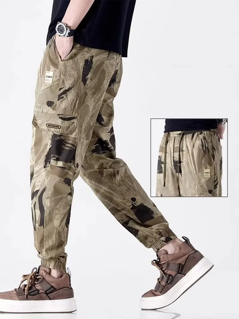 new thin breathable ankle camouflage work pants, trendy and versatile casual pants for men
new thin breathable ankle camouflage work pants, trendy and versatile casual pants for men