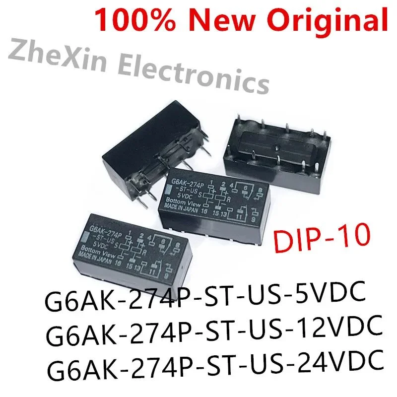 5 шт./лот G6AK-274P-ST-US-5VDC, G6AK-274P-ST-US-12VDC, G6AK-274P-ST-US-24VDC Новое электромагнитное реле G6AK-274P-ST-US DC12
5 шт./лот G6AK-274P-ST-US-5VDC, G6AK-274P-ST-US-12VDC, G6AK-274P-ST-US-24VDC Новое электромагнитное реле G6AK-274P-ST-US DC12