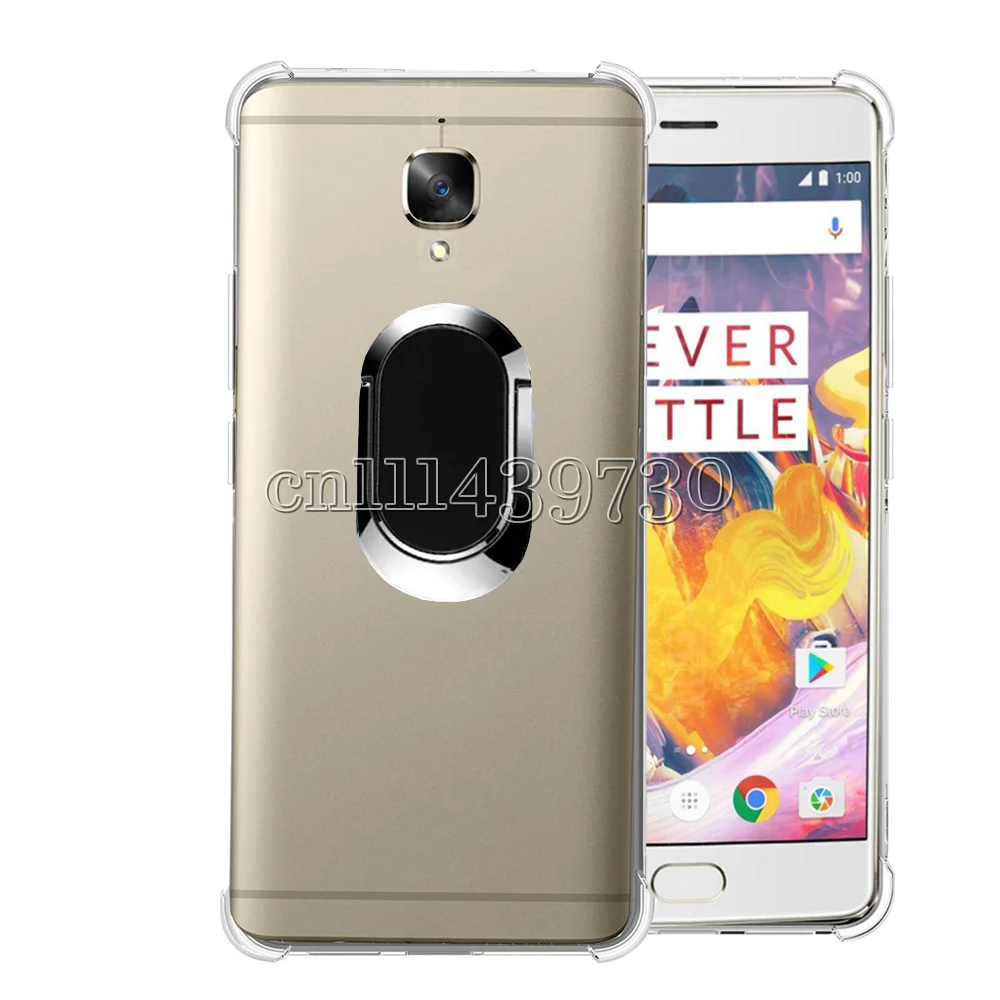 Ring Holder Reinforced Corners Case Clear Soft TPU Shockproof Airbag Kickstand Cover for Oneplus 3 3T
Ring Holder Reinforced Corners Case Clear Soft TPU Shockproof Airbag Kickstand Cover for Oneplus 3 3T