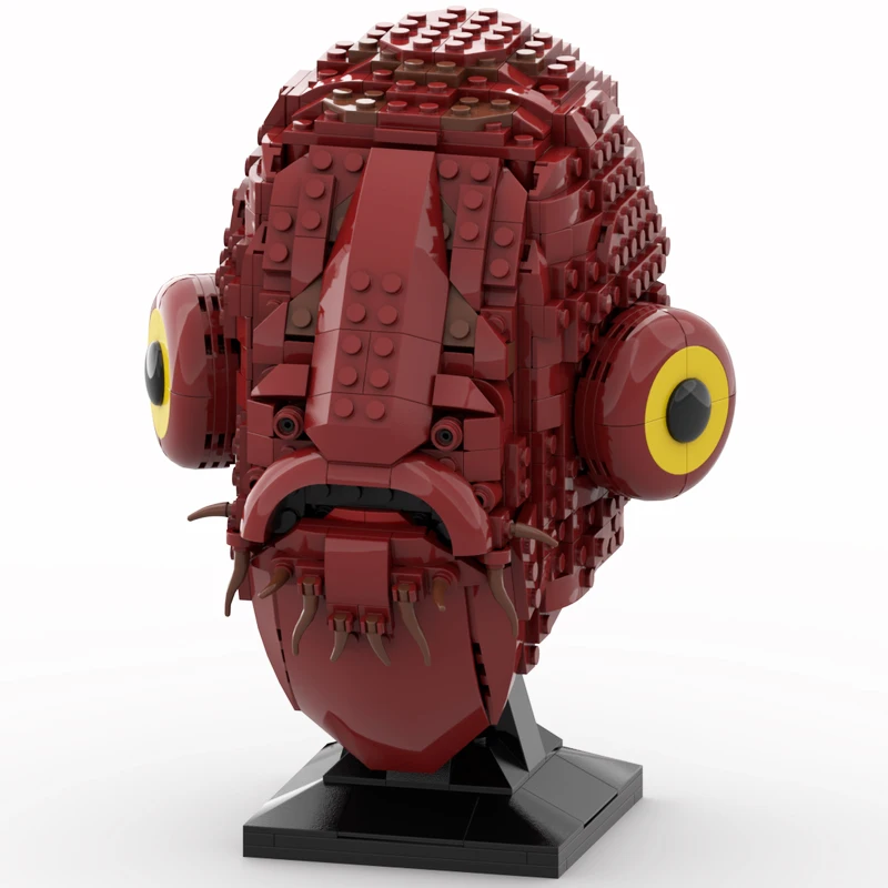 777PCS MOC Space Battle Admiral Ackbar Head Helmet Collection Style Model Brickss Architecture DIY Assembly Display Gift
777PCS MOC Space Battle Admiral Ackbar Head Helmet Collection Style Model Brickss Architecture DIY Assembly Display Gift