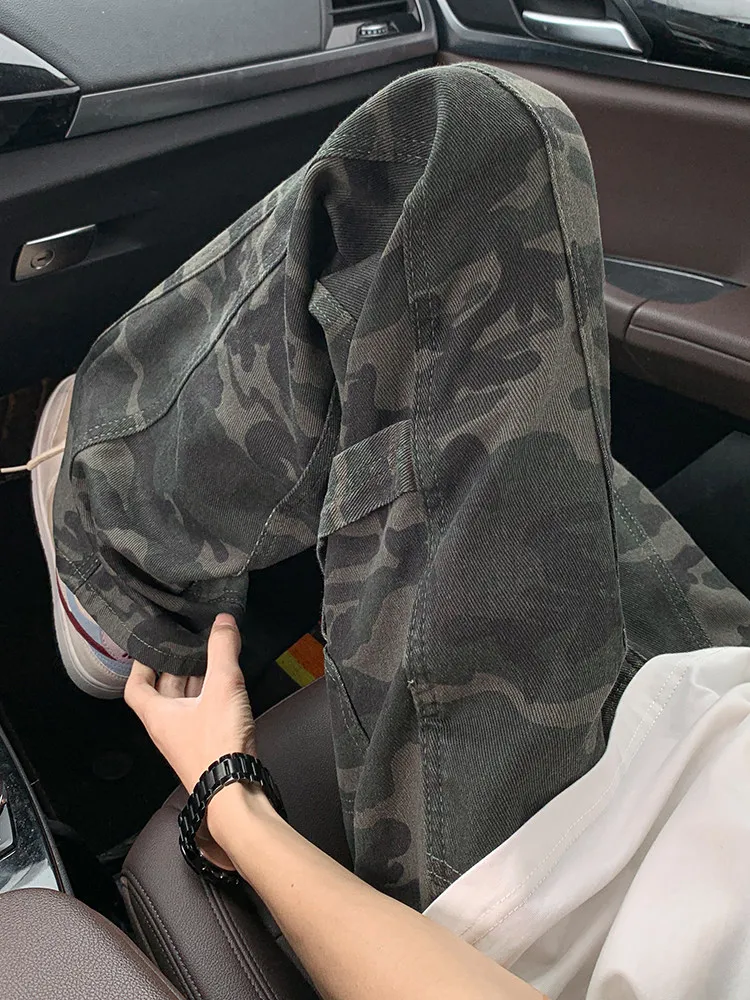 Мужские рабочие брюки American Sle Cleanfit, камуфляжные, свободного кроя, прямые, джинсы в стиле ретро, для весны и осени, износостойкие, повседневные
Мужские рабочие брюки American Sle Cleanfit, камуфляжные, свободного кроя, прямые, джинсы в стиле ретро, для весны и осени, износостойкие, повседневные