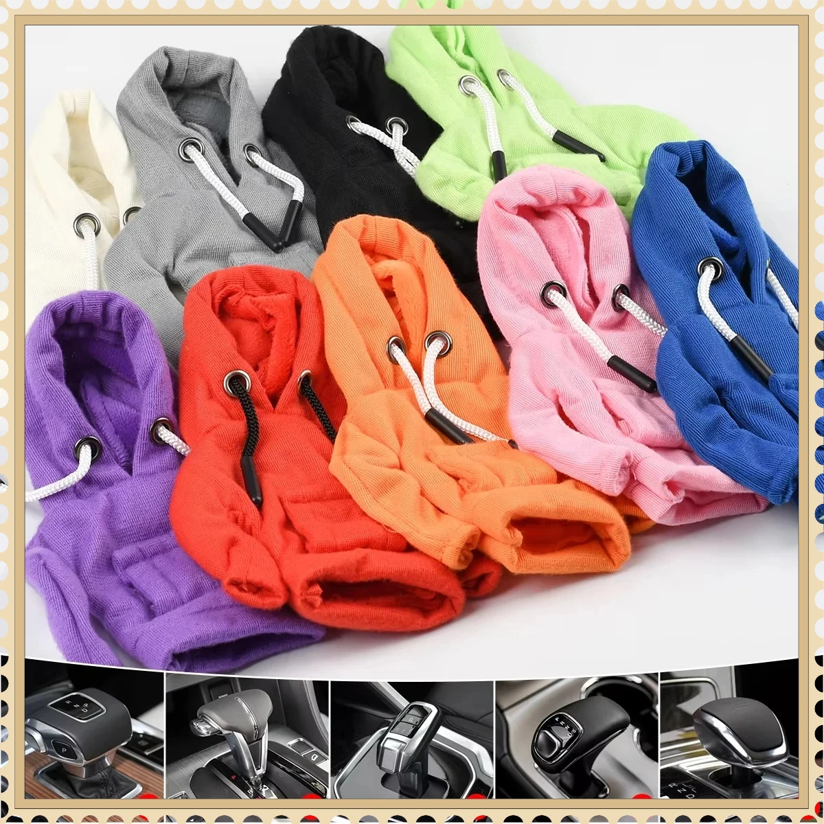New Car Gear Shift Hoodie Cover Shift Cover Gear Handle Decoration Fits Manual Automatic suitable for BMW KIA Audi A3 A4 A5 A6
New Car Gear Shift Hoodie Cover Shift Cover Gear Handle Decoration Fits Manual Automatic suitable for BMW KIA Audi A3 A4 A5 A6